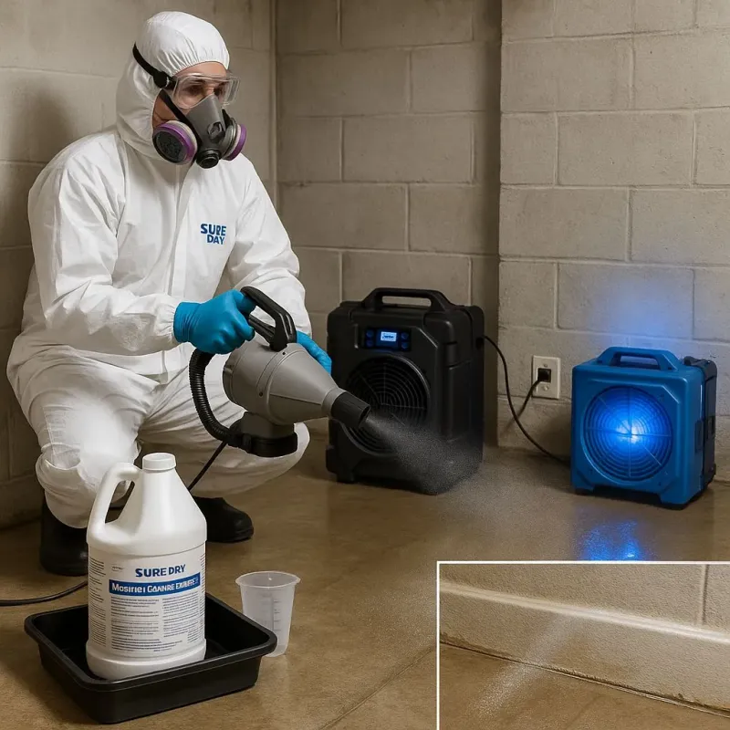 Sanitization and Odor Removal process in Brookmont, MD
